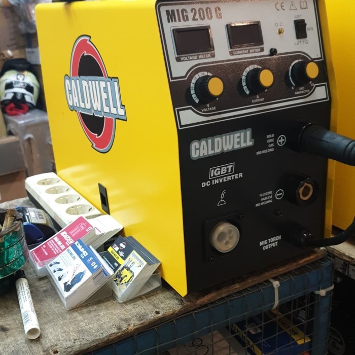$$$$] MESIN LAS CALDWELL MIG 200G TRAVO LAS INVERTER LAS CO CO2 MIG 200 G