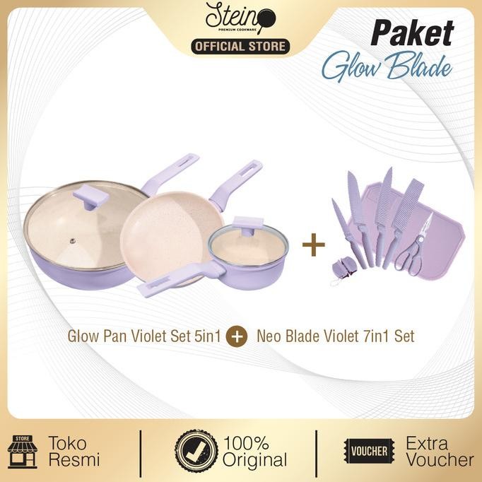 

Berkualitas STEIN GlowBlade| Panci Pisau Set Anti-lengket German