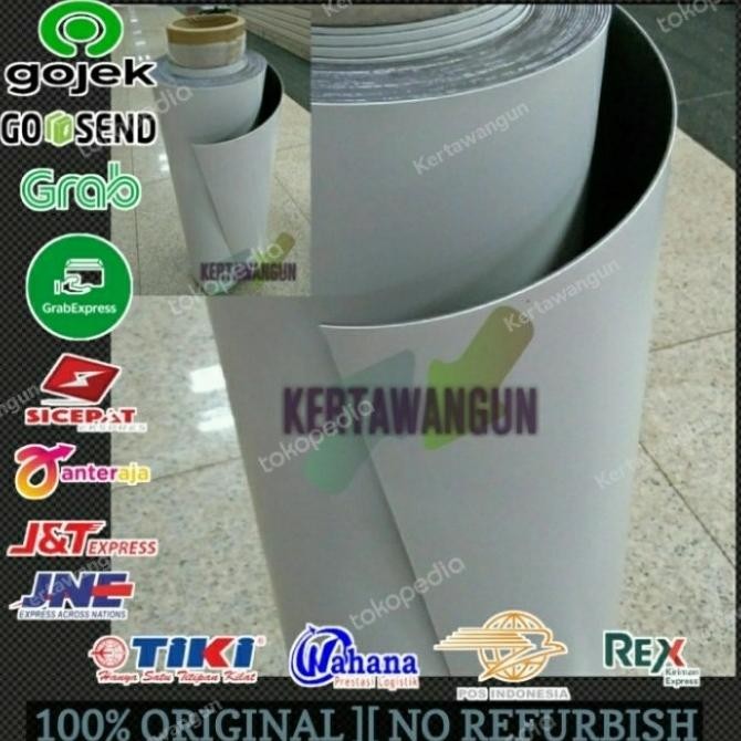 ori - magnet sheet / magnet lembaran white/putih tebal 1mm