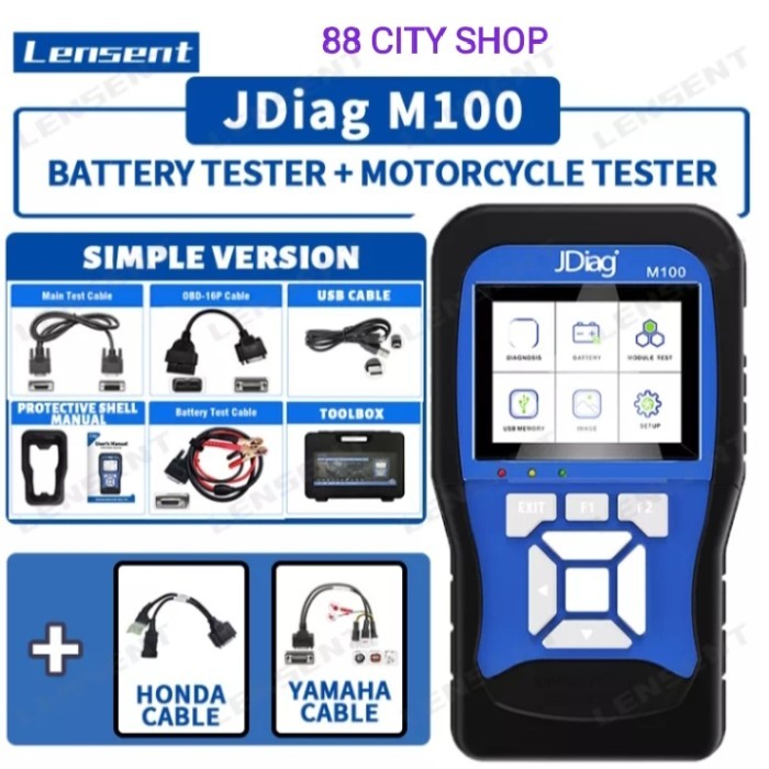 Scanner Motor Injeksi Universal Honda Yamaha Suzuki Kawasaki Kymco