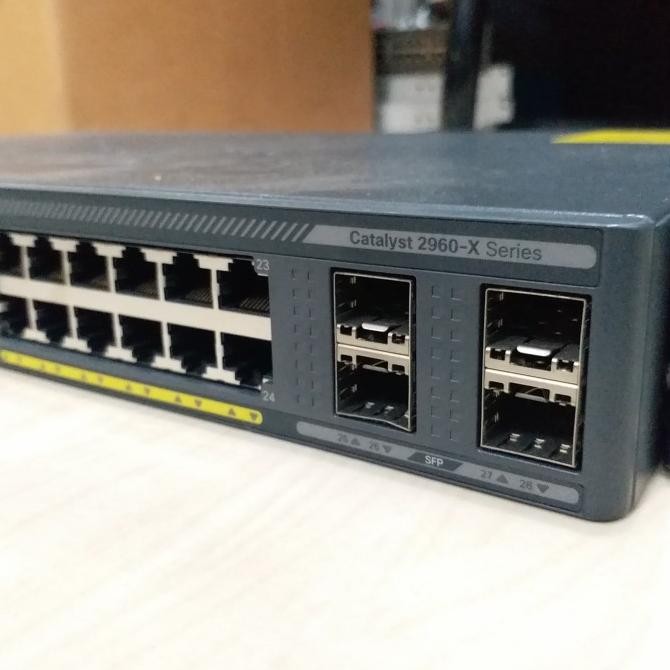 Cisco 2960-X series CISCO WS-C2960X-24TS-L Managable
