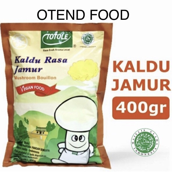 

Termurah Kaldu Jamur/ Totole Kaldu Jamur / Penyedap Rasa Uk 400Gram Ready