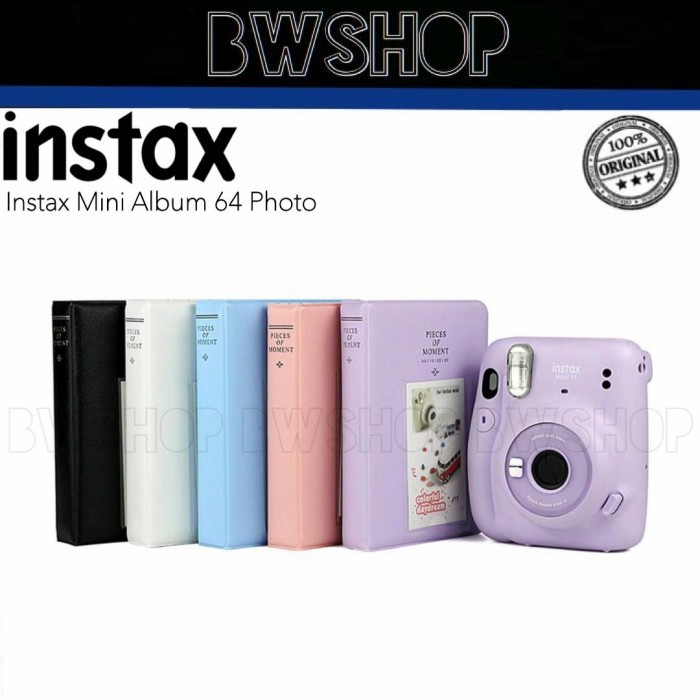 TERBARU Album Instax Mini Pieces of Moment 64 Photo