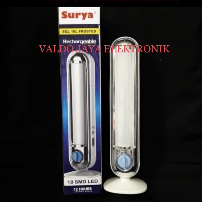 PROMO SURYA Emergency SURYA SQL-18L Emergency LED Lampu Darurat SQL18L