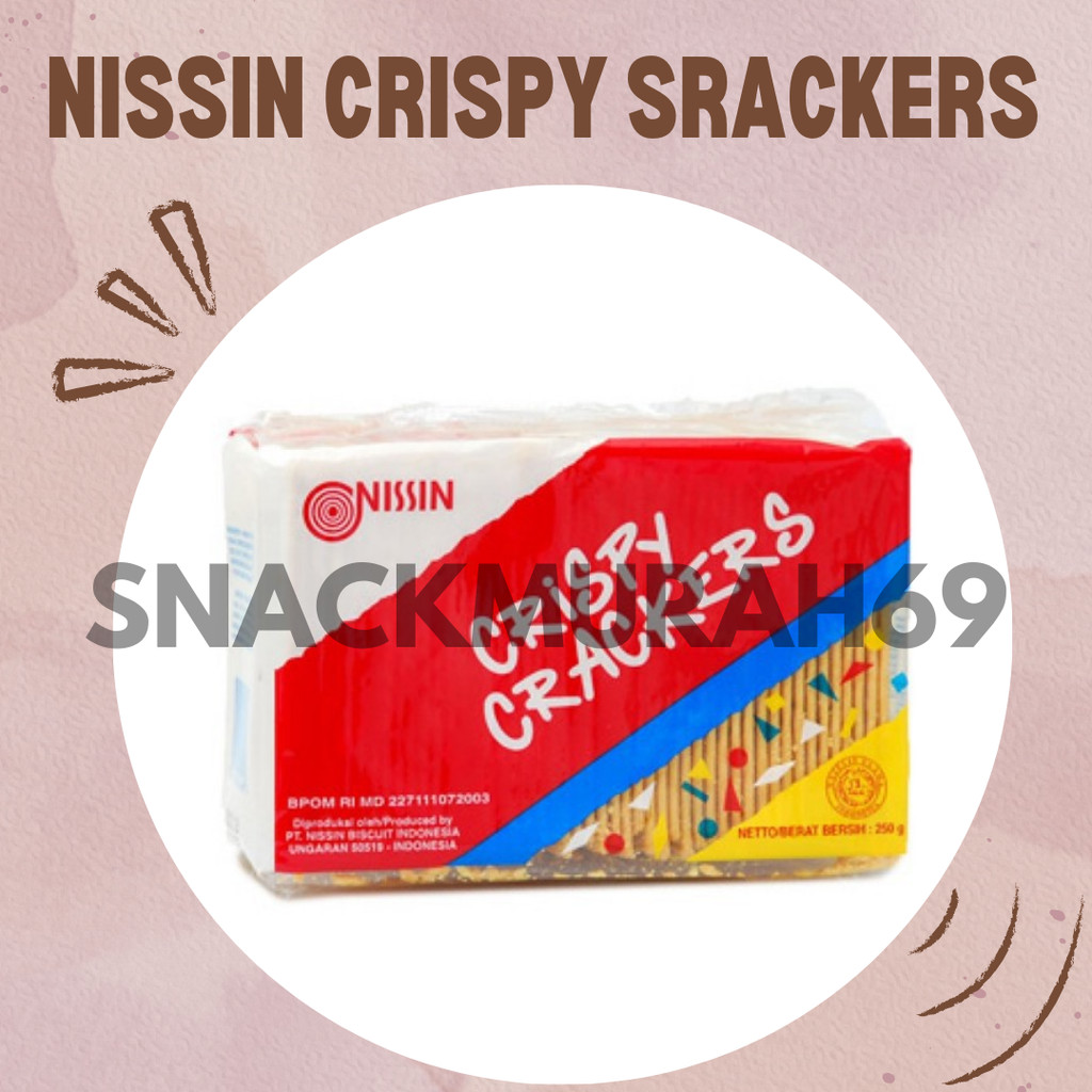 

Nissin Crispy Crackers Pack 250 Gram