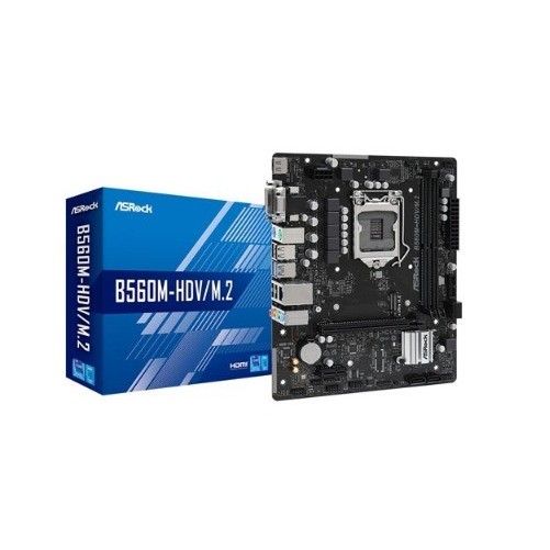 ASRock B560M-HDV/M.2 (LGA1200, B560, DDR4, USB3.2, SATA3)