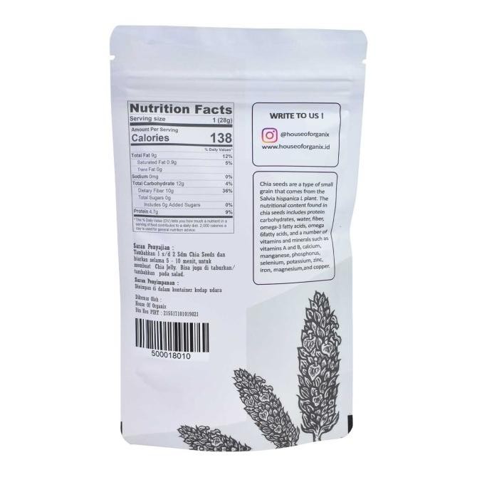 

TERBATAS Black Chia Seeds 1 Kg Kode 351