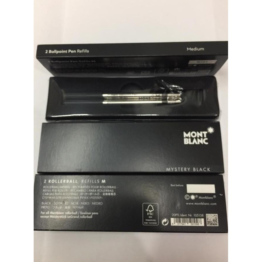 

Isi Pulpen Refill Montblanc Original Ballpoint Black