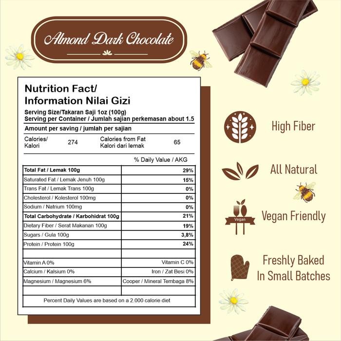 

Granola Cluster Almond Dark Chocolate