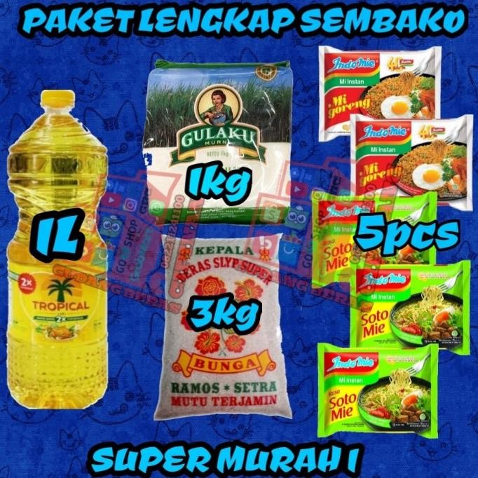 

NEW PAKET SEMBAKO BERMERK LENGKAP SUPER MURAH 1 KODE 1448