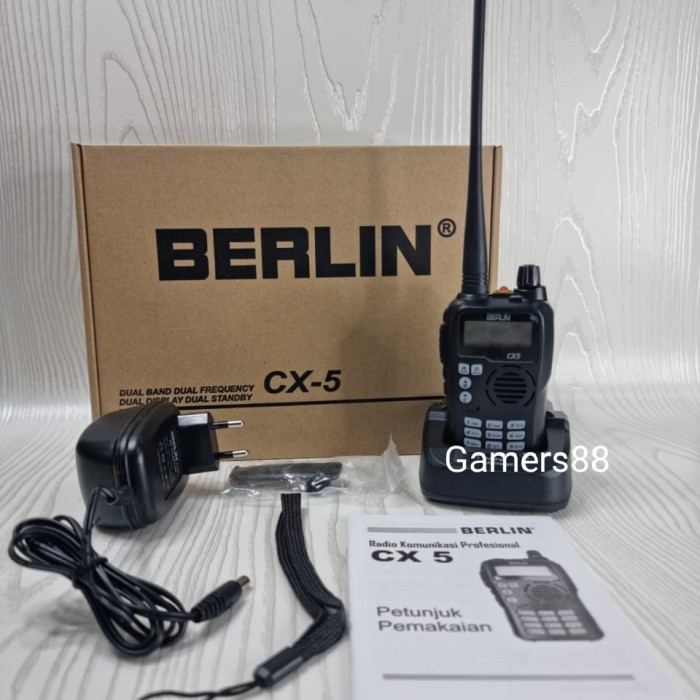 HT BERLIN CX5 DUALBAND - HT BERLIN CX-5 VHF UHF