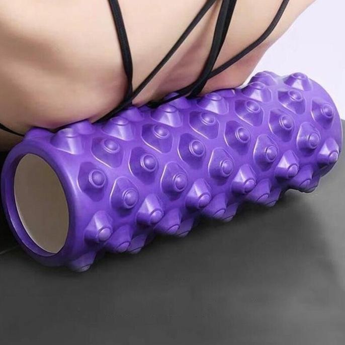 

TERSEDIA YOGA FOAM ROLLER MASSAGE BODY RELAX DOT33 ALAT PIJAT ROL PILATES GYM