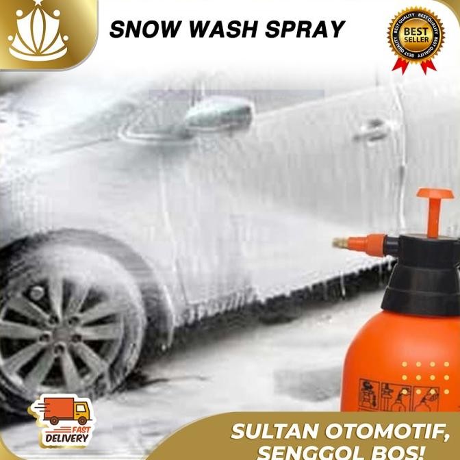 

TERSEDIA SNOW WASH SPRAY 2 LITER / ALAT CUCI MOTOR SALJU MANUAL FOAM BUSA SNOW