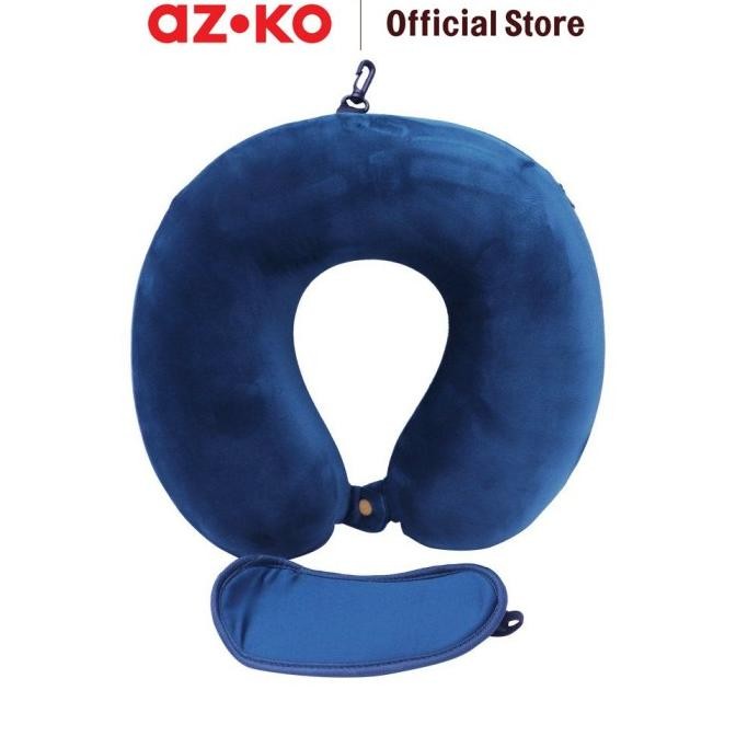 

TERSEDIA AZKO PASSPORT BANTAL LEHER MEMORY FOAM & PENUTUP MATA - BIRU