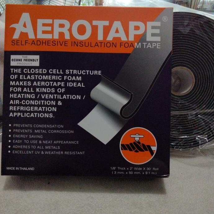 

TERSEDIA FOAM TAPE AEROTAPE / INSULATION PIPE AEROTAPE