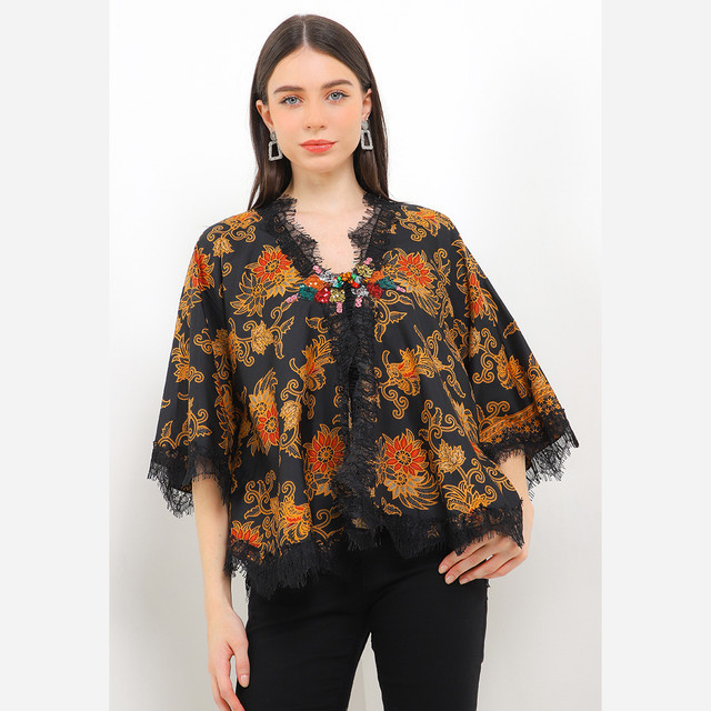 LUIRE by Raden Sirait Kebaya Reling Batik Wanita