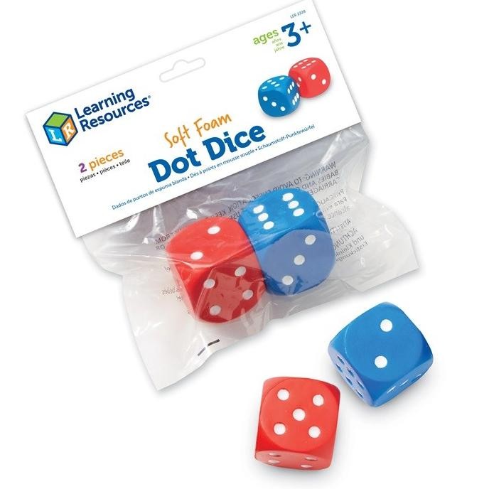

TERSEDIA LEARNING RESOURCES SOFT FOAM DOT DICE