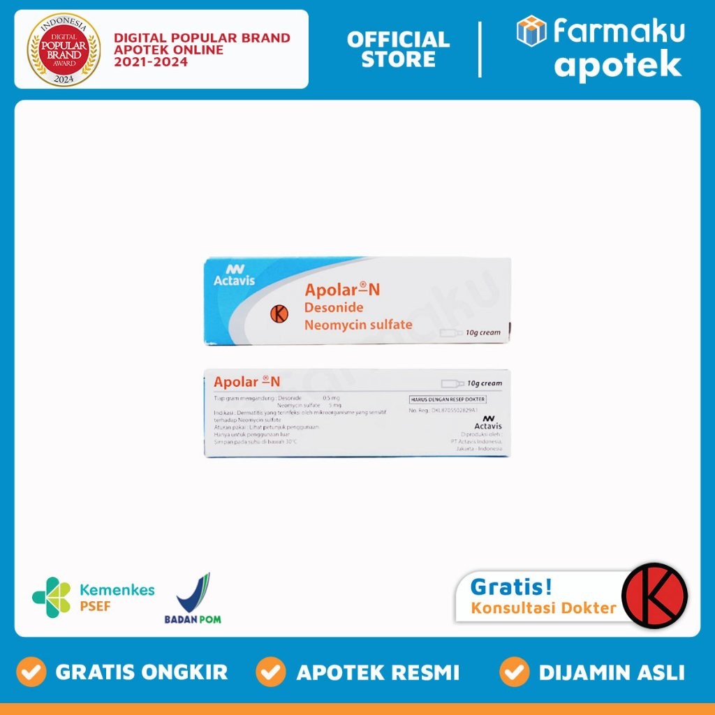 Apolar N Cream 10 gr - SLW