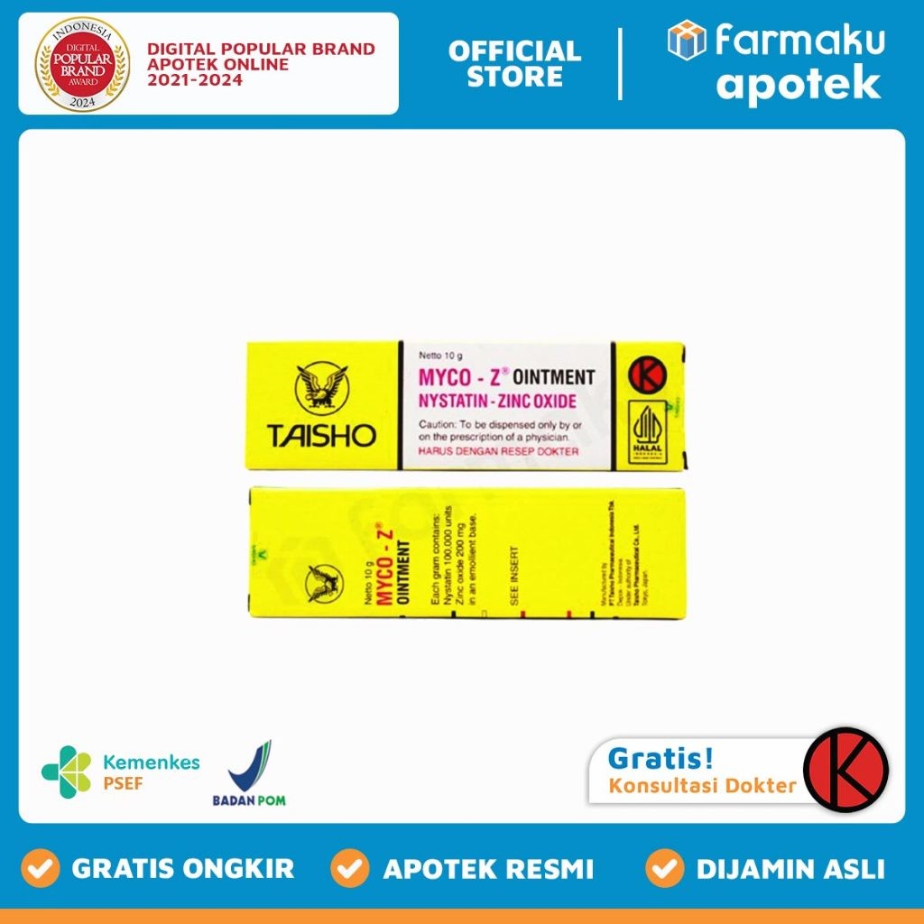 Myco-Z Ointment 10 gr - SLW