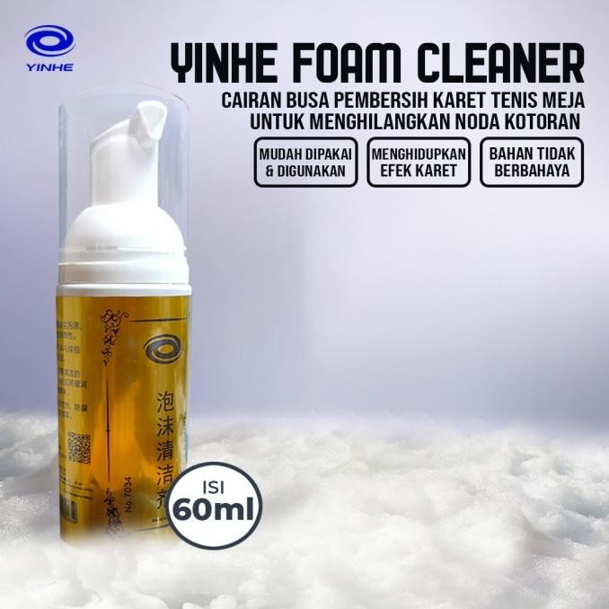 

TERSEDIA PEMBERSIH KARET BAT TENIS MEJA PINGPONG YINHE FOAM CLEANER REFRESH