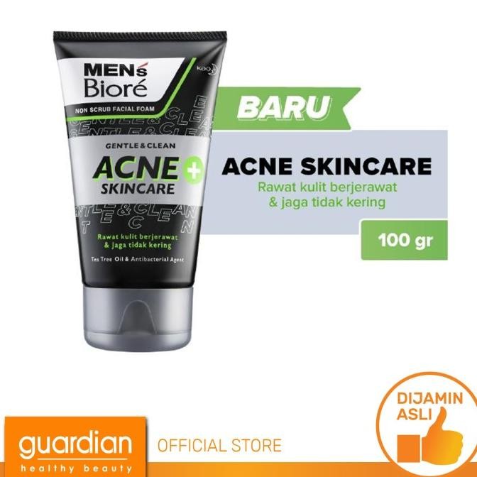 

TERSEDIA BIORE MENS FACIAL FOAM ACNE ACTION 100GR