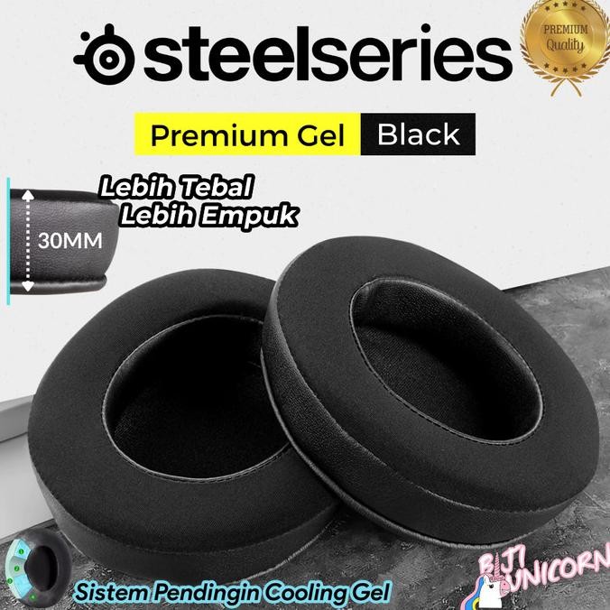

TERSEDIA THICKEN EARPAD STEELSERIES ARCTIS 1 3 5 7 9 PRO EARCUP CUSHION FOAM