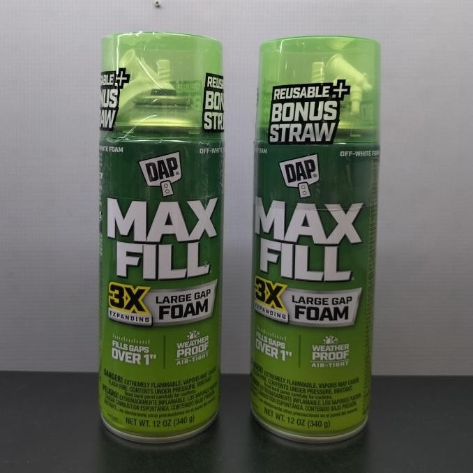 

TERSEDIA DAP 300 ML MAX FILL LEM SEALANT | FOAM SEALANT DAP MAX FILL 12OZ