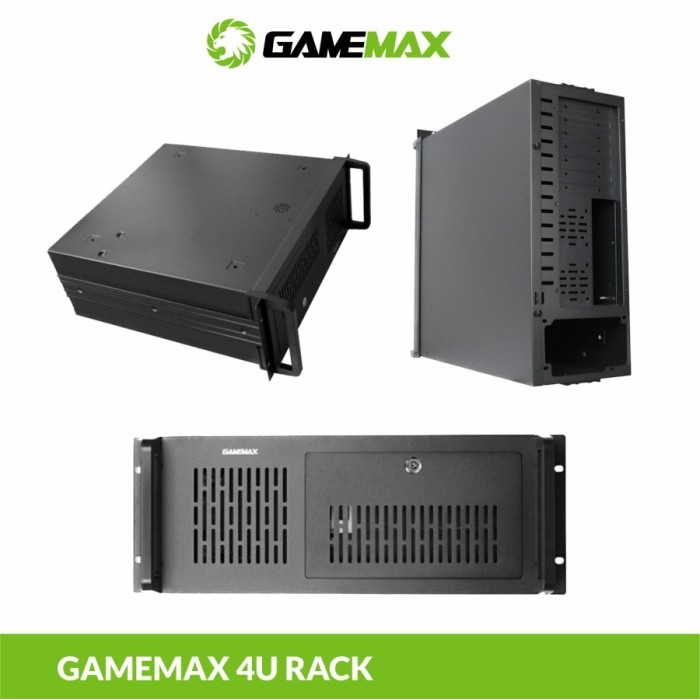 BISA GOSEND! PC CASE GAMEMAX 4U RACKMOUNT SERVER 4U INDUSTRIAL