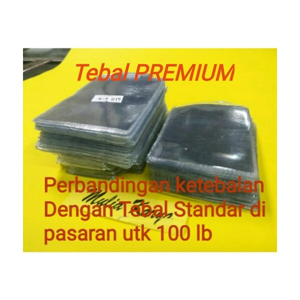 

Terlaris Plastik Name Tag 6 X 9 Tegak Tebal Premium 0.15 New