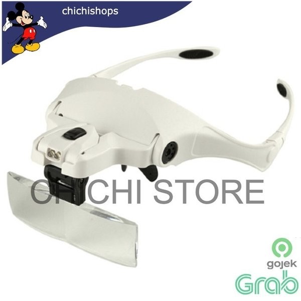 

Terlaris Kaca Pembesar Kepala Ganda Dengan Lampu Optik Led Cc New