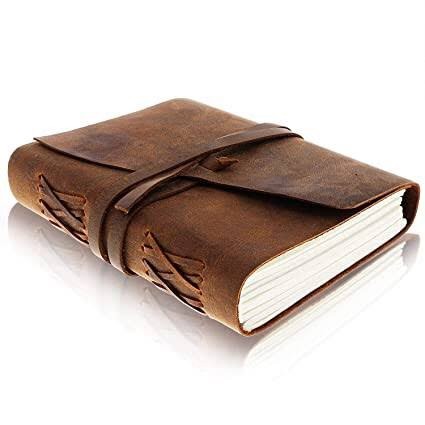 

Terlaris Handmade Leather Journal Book - Tan New