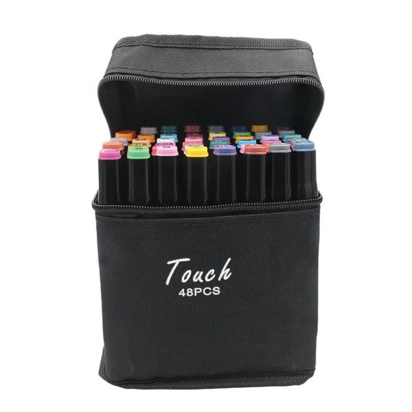 

Terlaris Touch Spidol Dual Side Fine Art Marker Double Headed Marker Set Multi New