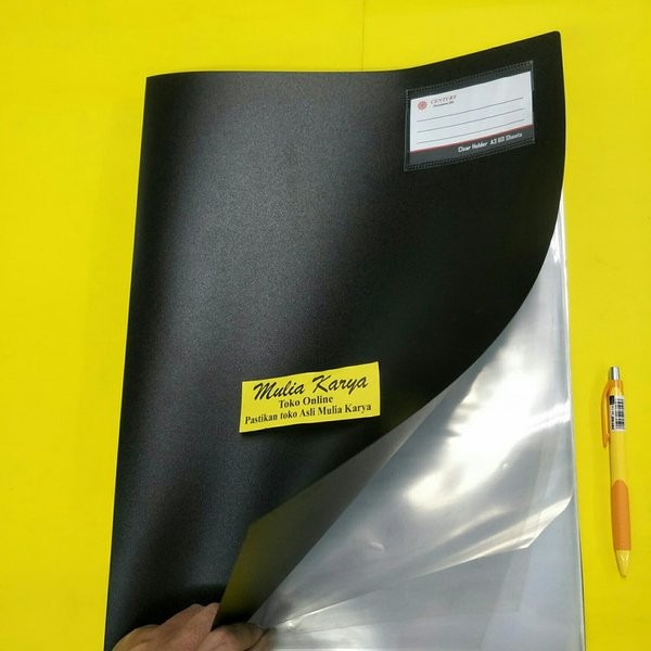 

Terlaris Clear Holder A3 60 Lembar Document Keeper A3 60 Map Album A3 New