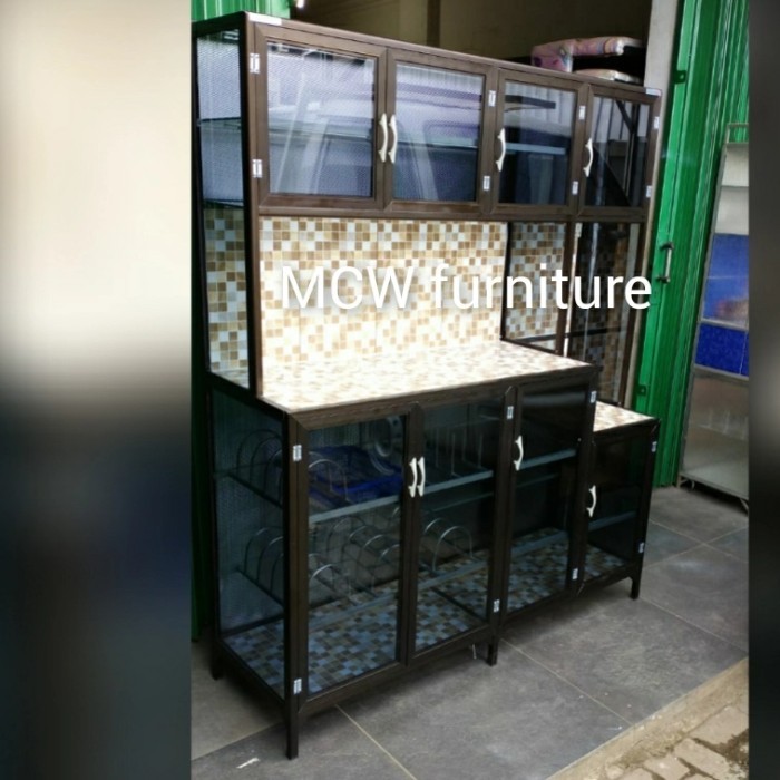 TERBARU RAK PIRING MAGIGCOM 4 PINTU/RAK PIRING 4 PINTU/RAK PIRING ALUMINIUM.