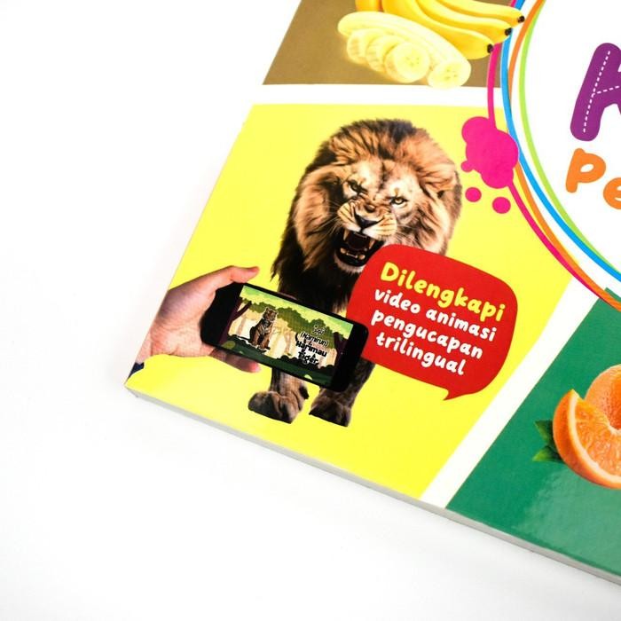 

150 Kata Pertamaku Boardbook Buku Anak Balita Full Color 150++ Kosakata Trilingual - Bunayya