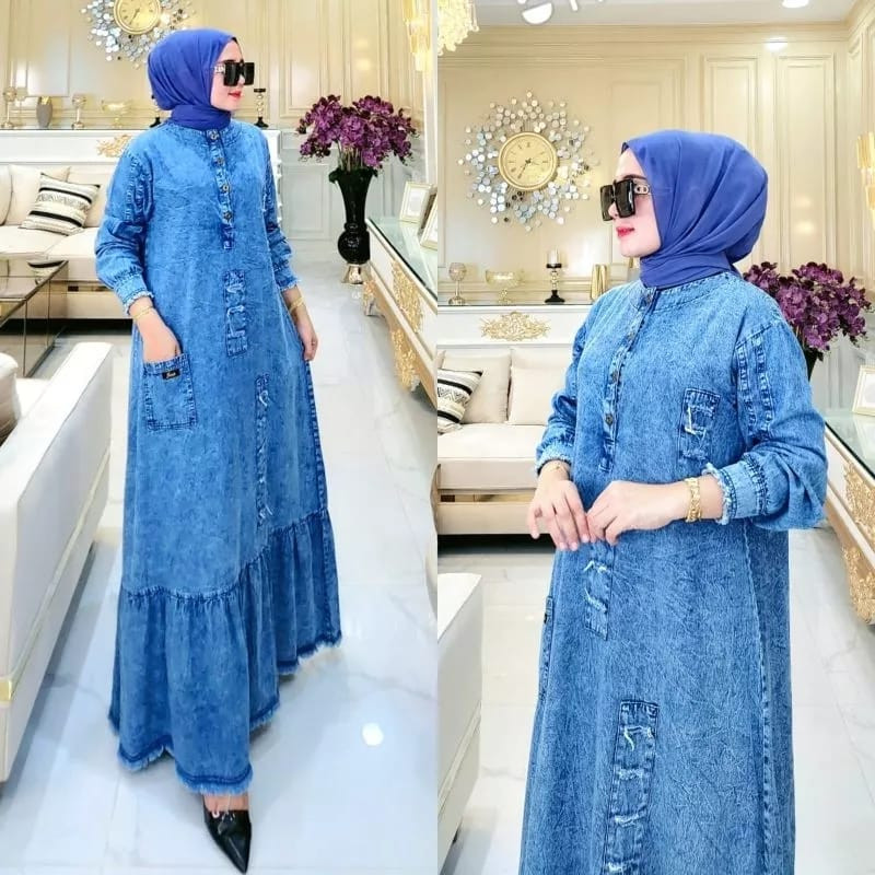Gsmis Size M L Xl Xxl Dres Bahan Premium Bju Premium 2025 Termurah Bsana Muslimah Pesta Kondangan Gs