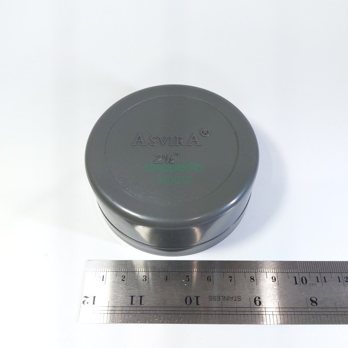 TERLARIS Asvira Dop 2 1/2" inch D/Cap 2,5 in Pvc/Tutup Pipa 2 1/2" inchi Polos