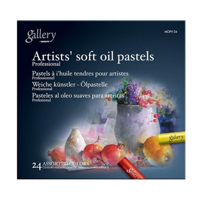 

Mungyo - Artist Soft Oil Pastel/Crayon Minyak 24 PCS