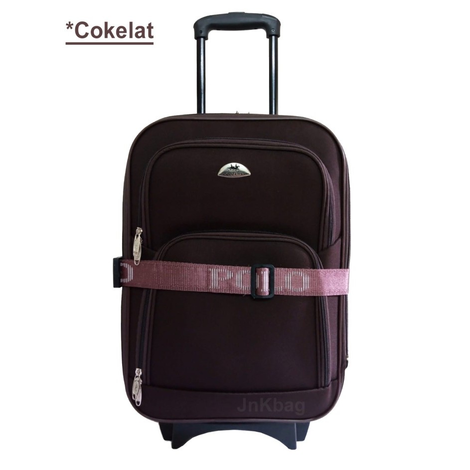 Koper Polo Kain Ukuran 18 Inch - Koper Kain Polo Travelbag Berkualitas