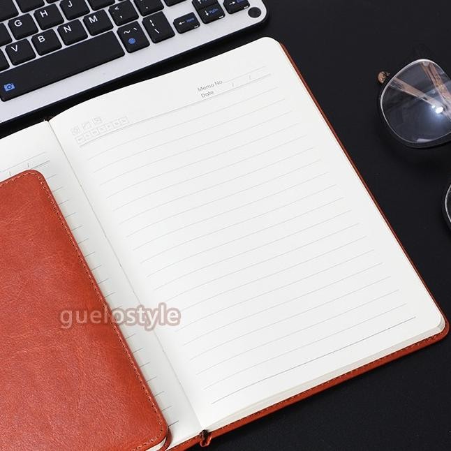 

BUKU NOTEBOOK / AGENDA KULIT A5 HITAM AG04