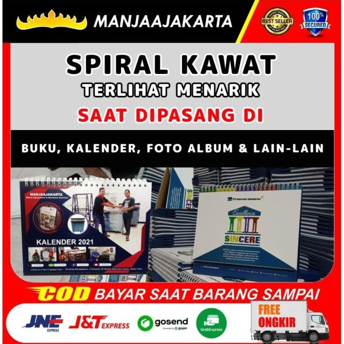 

JILID SPIRAL KAWAT BUKU AGENDA NO 9 ROLL UNTUK RING UKURAN 9/16