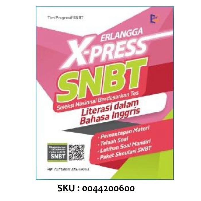 

TERBARU! Buku SNBT Fokus Teropong Xpress Erlangga Soal Jawaban Tes Masuk PTN