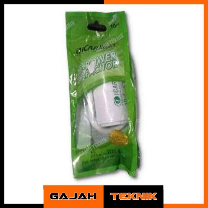 Kapasitor Bulat Icar Ecofill 1 1,5 8 10 uf ORI Pompa Air Mesin Cuci Ka Import Premium