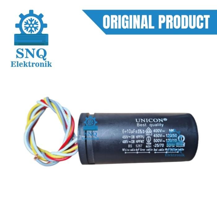 Kapasitor mesin cuci aqua dua tabung - Capasitor mesin cuci 2 tabung aqua 7kg 9kg ,12kg, 14kg dll Im