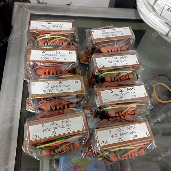 Trafo matching buat corong toa 25 watt 100v 70v Import Premium