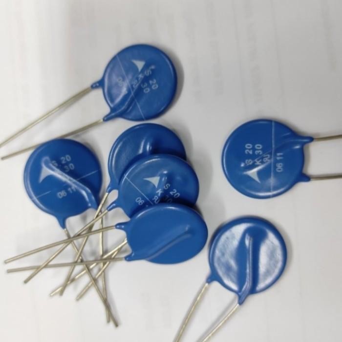 varistor mov kapasitor anti petir max 30v bisa buat 24v s20k30 s20 k30 Import Premium