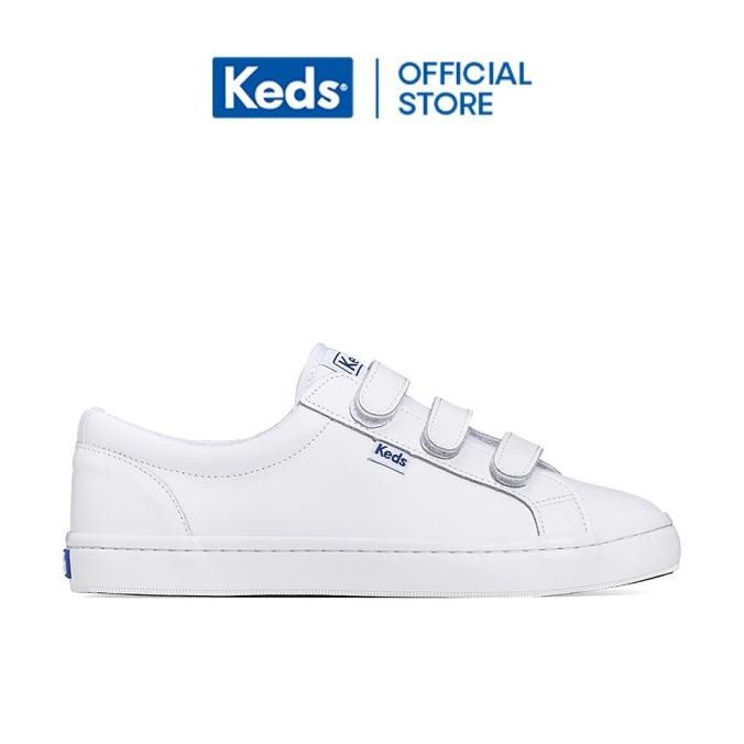Jual Keds Sepatu Wanita Tiebreak Leather White Wh57616