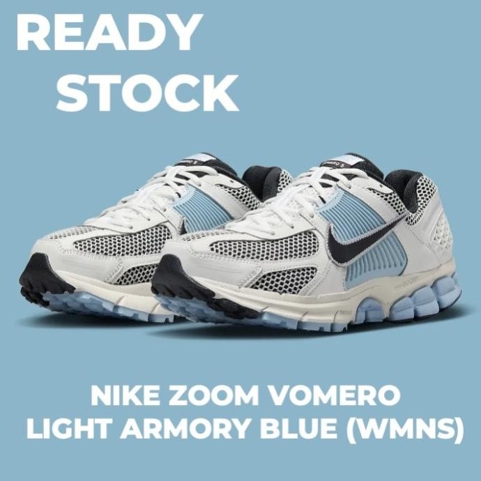 Jual Sneakers Nike Zoom Vomero 5 Light Armory Blue (Wmns)