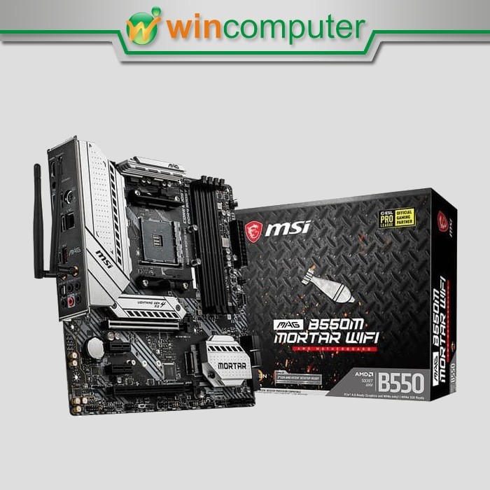 BISA GOSEND MOTHERBOARD AMD MSI MAG B550M MORTAR WIFI