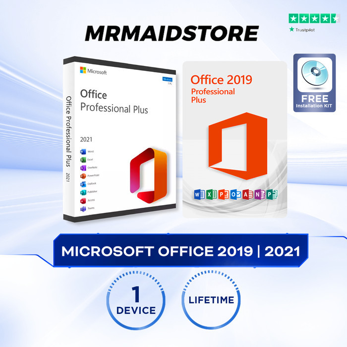 Microsoft Office 2021 Professional Plus Office 2019 Retail ORIGINAL